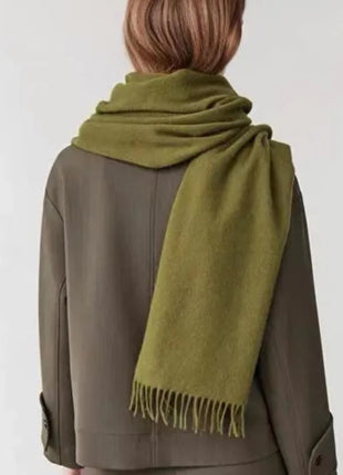 Tassel Cashmere Scarf