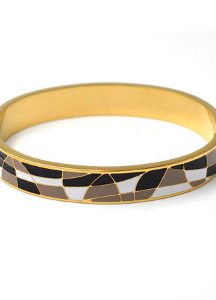 Stainless Steel and Enamel Bangles