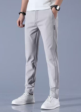 Loose Straight Stretch Trousers