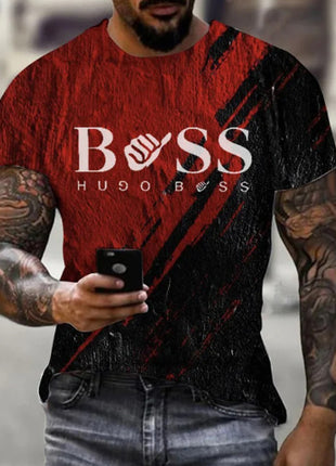 Casual Printed Fashion Short Sleeve