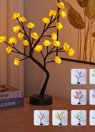 Flower Tree Table Lamps USB Operated