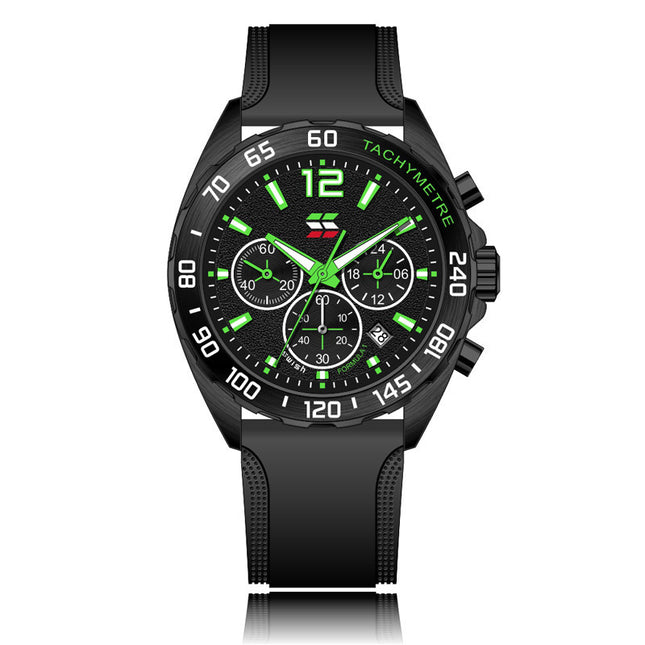 Rubber Strap Six-pin Quartz Watch