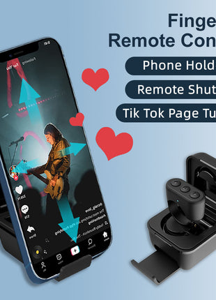 Bluetooth Fingertip Remote Control Ring