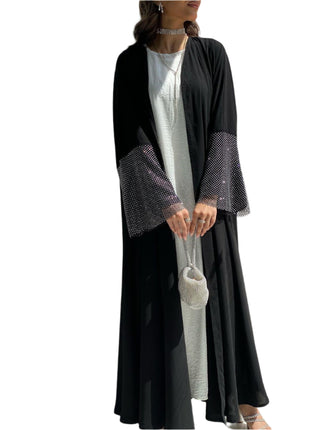 Diamond Mesh Abaya