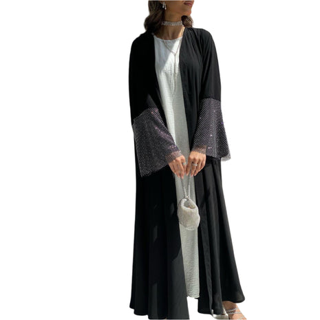 Diamond Mesh Abaya