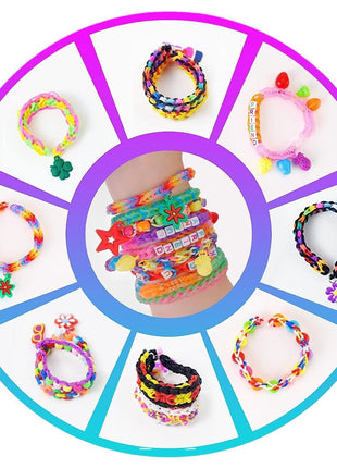 40 Grid 2500 Rainbow Handmade Knit Device