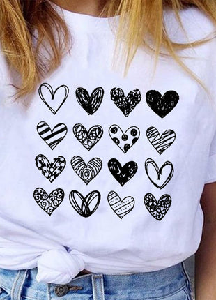 Cute 90s Love Short Sleeve T-shirt