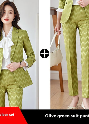 Temperament Lady President Overalls Suit