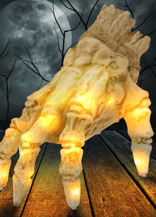 Halloween Electric Luminous Crawling Zombie Hand with Spooky Sound
