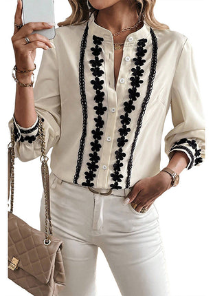 Single Row Multi-Buckle Long Sleeve Shirt