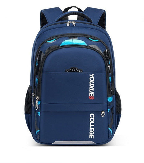 Simple Waterproof Multi-compartment Large Capacity Backpack