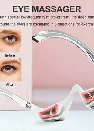 3D Eye Beauty Instrument Micro-Current Pulse Reduce Wrinkles And Dark Circle Remove Eye Bags Tool