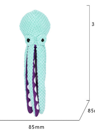 Octopus Pet Plush Toy Voice Shell Puzzle Bite Resistant Interactive
