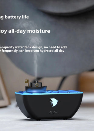 Mini Ship Aroma Diffuser Air Humidifier USB Type C