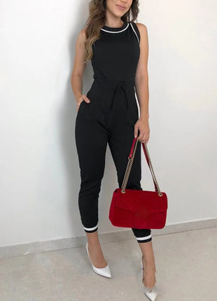 Casual Sleeveless Jumpsuit