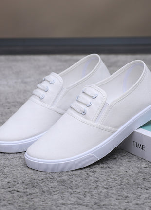 Slip-on Canvas Shoes Flat Women