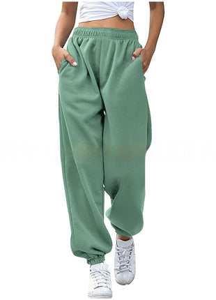 High Waisted Loose Sports Pants