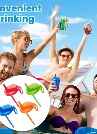 Reusable Soda Can Lid & Straw Cap