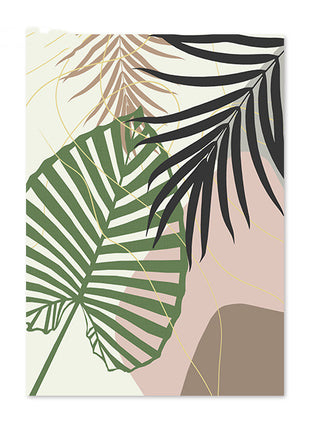 Tropical Plant Leaf - 60x80 cm