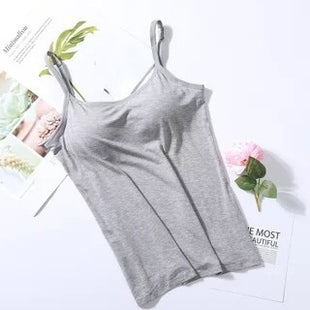 Modal Long Sling Vest Inner Wear-free Bra Top