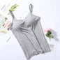 Modal Long Women's Sling Vest Inner Wear-free Bra Pieces