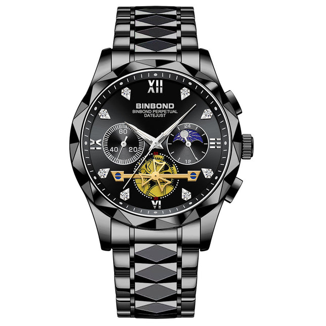 Multifunctional Quartz Six-pin Casual Watch