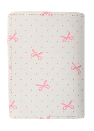 Leather Butterfly Tri-fold Wallet