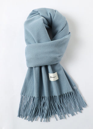 Tassel Cashmere Scarf