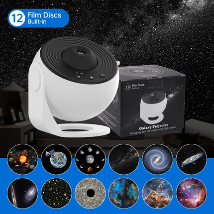 Galaxy Projector 360 Rotate Planetarium Lamp