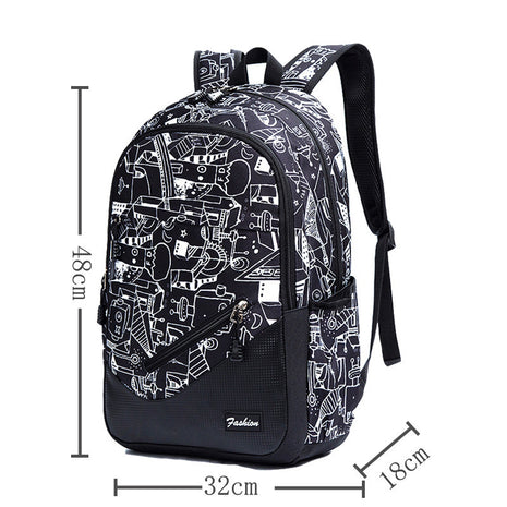 Schoolbag Fashion Backpack High School