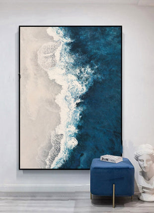 Thick Wave Abstract 100 X 180 cm