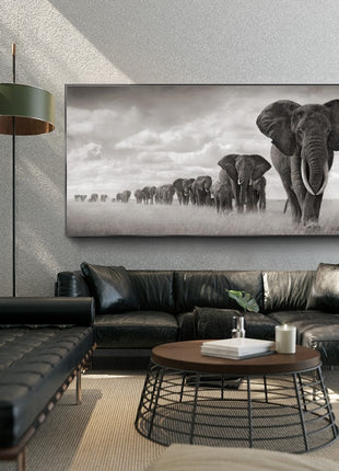 African Elephant - 60x120 cm