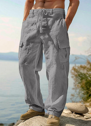 Men's Four Seasons Thin Loose Casual Wide-leg Pants