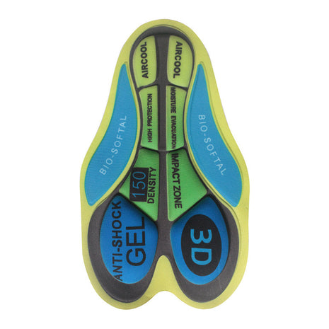 Cycling Seat Cover Sweat Wicking Shock Absorption High-density Sponge Silicone Cushions