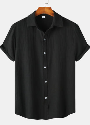 Casual Short-sleeved Men's Shirt