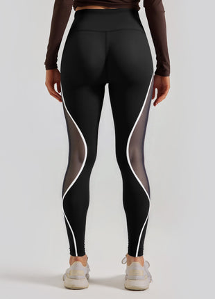 Mesh High Waist Yoga Pants