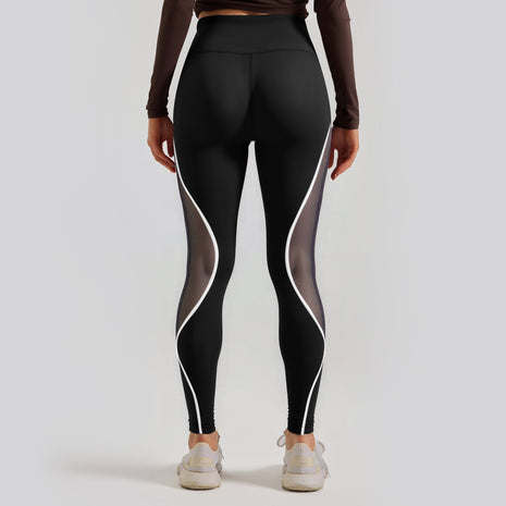 Mesh High Waist Yoga Pants