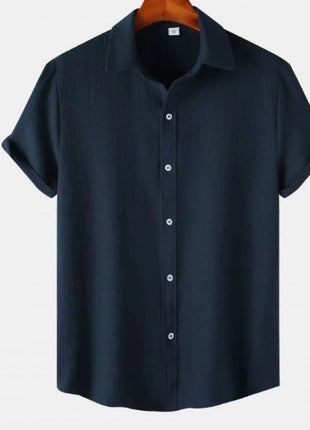 Casual Short-sleeved Men's Shirt