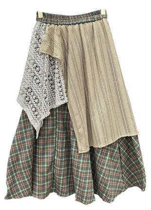 Irregular Stitching Skirt