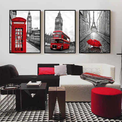 London Street 3 Pcs - 70x100 cm