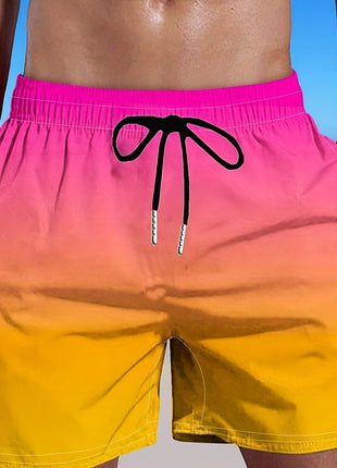 Fashion Gradient Color 3D Digital Printing Men