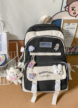 Mori All-match Backpack Large Capacity Shoulders