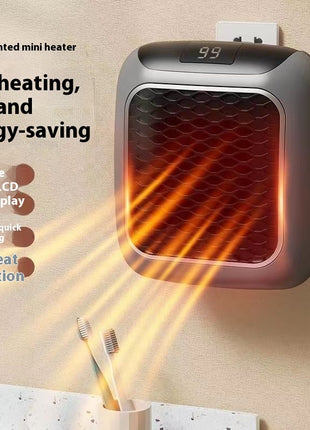 Mini Wall-Mounted Fan Heater