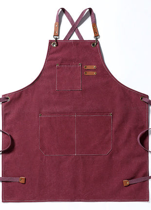 Thickened Canvas Jean Barista & Restaurant Apron