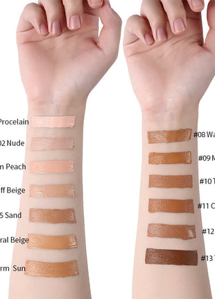 LANGMANNI Makeup Liquid Foundation Oil Control Concealer