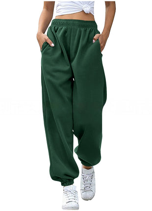 High Waisted Loose Sports Pants