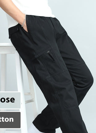 Pure Cotton Casual Pants