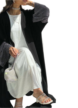 Diamond Mesh Abaya