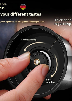 304 Double-headed Stainless Steel Adjustable grinding coarseness