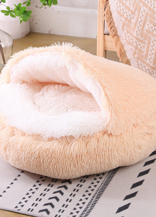 Pet House Warm Room Semi-surrounded Kennel Can't Be Broken